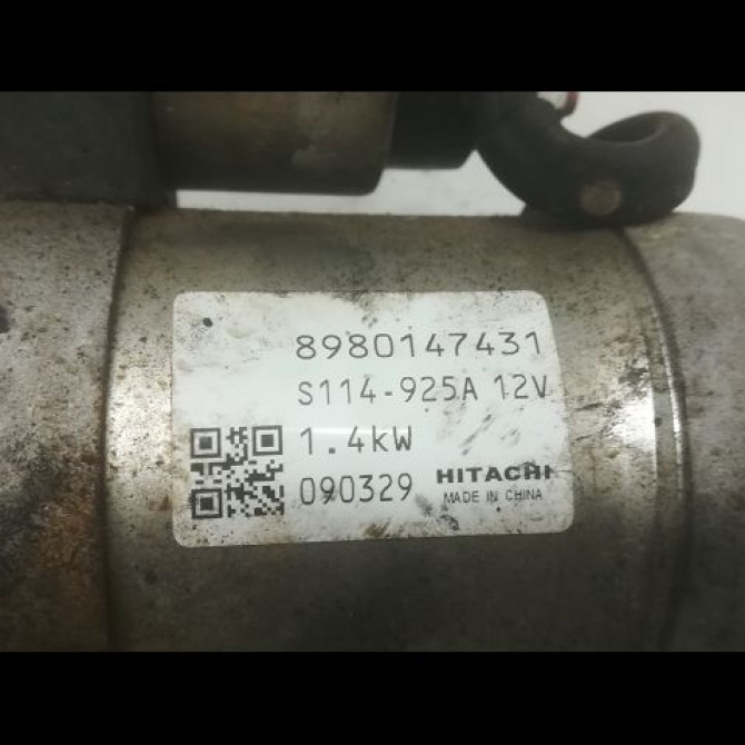 Démarreur occasion OPEL MERIVA I Phase 2 01-2006->09-2010 1.7 CDTI 100ch 97386062 4