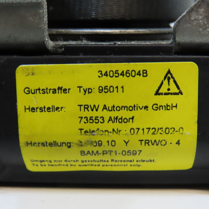 Ceinture avant droite occasion RENAULT MODUS Phase 2 01-2008->12-2012 1.5 DCI 90ch 8200838275 5