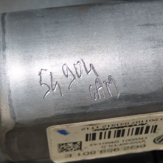 Mecanisme + moteur lève-glace avant droit occasion VOLKSWAGEN POLO IV Phase 2 05-2005->09-2009 1.4 TDI 70ch 6Q4837462J 4