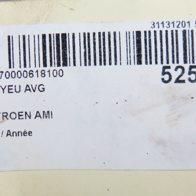 Moyeu avg occasion CITROEN 9822314280 4