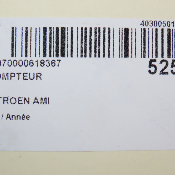 Compteur occasion CITROEN 9838058680 6