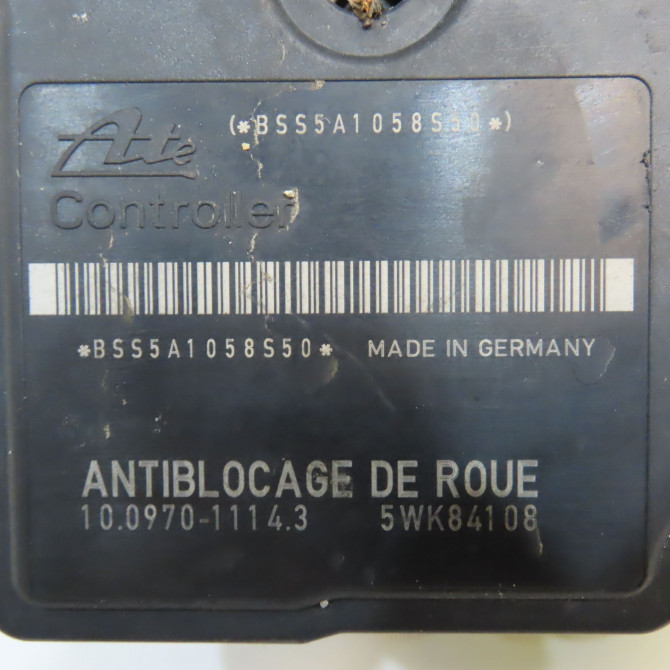 Unité hydraulique ABS occasion PEUGEOT 206 Phase 2 02-2003->02-2009 1.4 HDI 70ch 4541RW 3