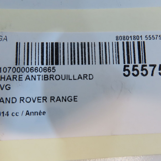 Phare antibrouillard avant gauche occasion LAND ROVER RANGE ROVER EVOQUE phase 1 06-2011->... LR185739 7