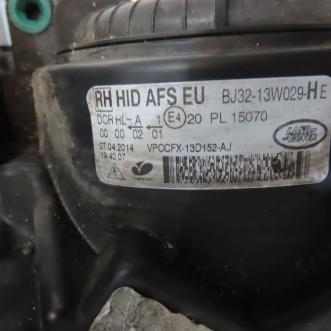 Phare droit occasion LAND ROVER RANGE ROVER EVOQUE phase 1 06-2011->... LR049360 3