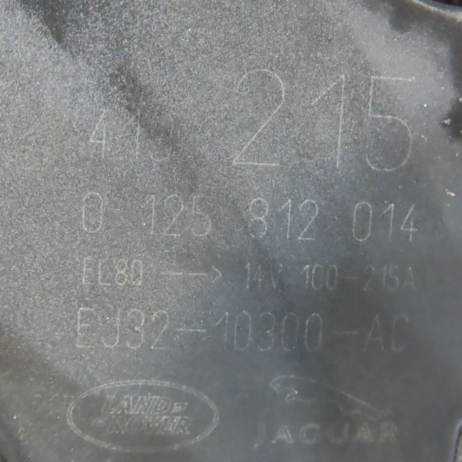 Alternateur occasion LAND ROVER RANGE ROVER EVOQUE phase 1 06-2011->... LR077394 4