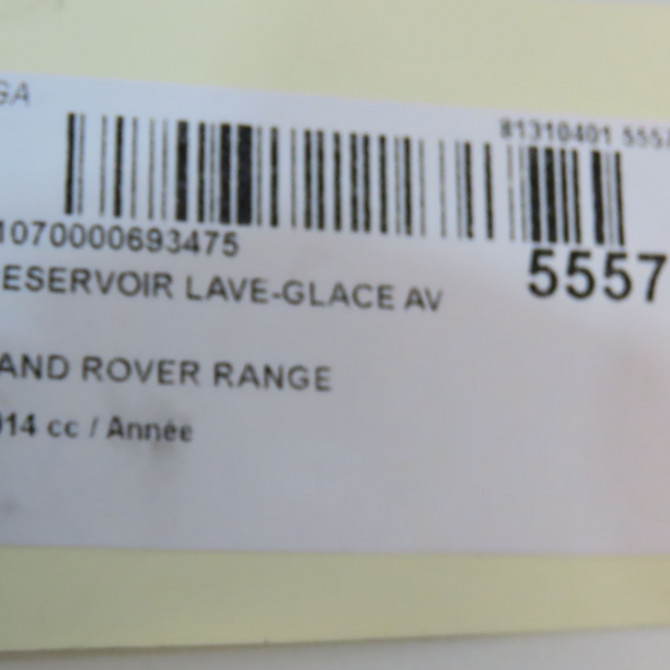 Reservoir lave-glace avant occasion LAND ROVER RANGE ROVER EVOQUE phase 1 06-2011->... LR025760 6