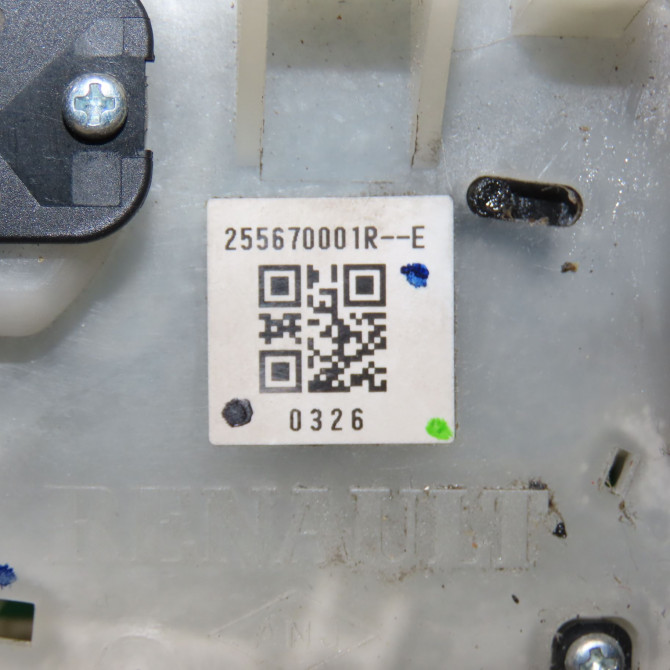 Bloc commodos occasion RENAULT LAGUNA III Phase 1 10-2007->10-2010 2.0 DCI 150ch 255670001R 7