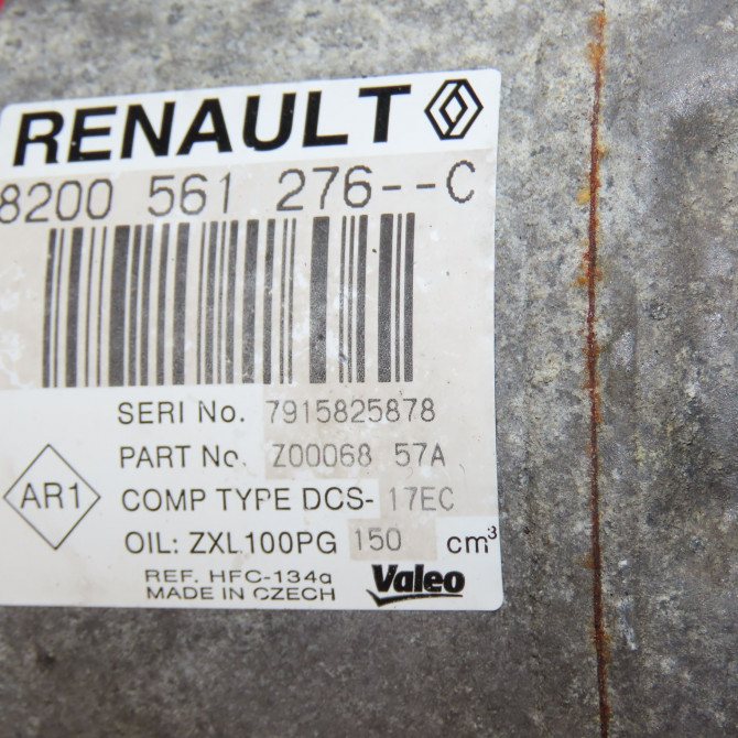 Compresseur air conditionne occasion RENAULT LAGUNA III Phase 1 10-2007->10-2010 2.0 DCI 130ch 8200890987 7