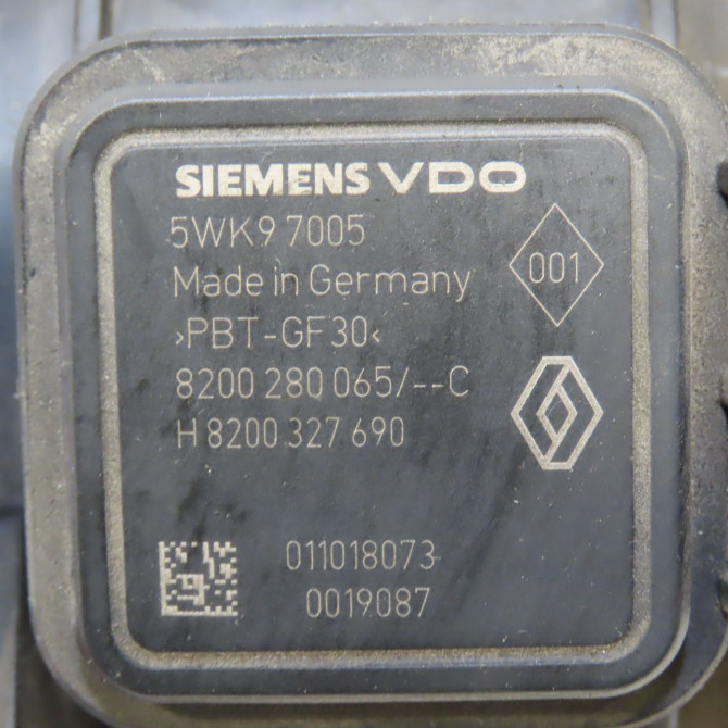 Debimetre air occasion RENAULT SCENIC II Phase 2 09-2006->04-2009 2.0 DCI 150ch 8200280065 5