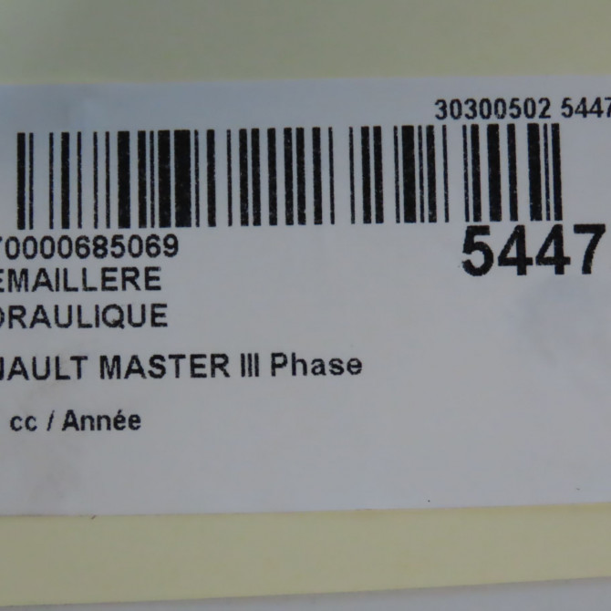 Cremaillere hydraulique occasion RENAULT MASTER III 490019236R 8