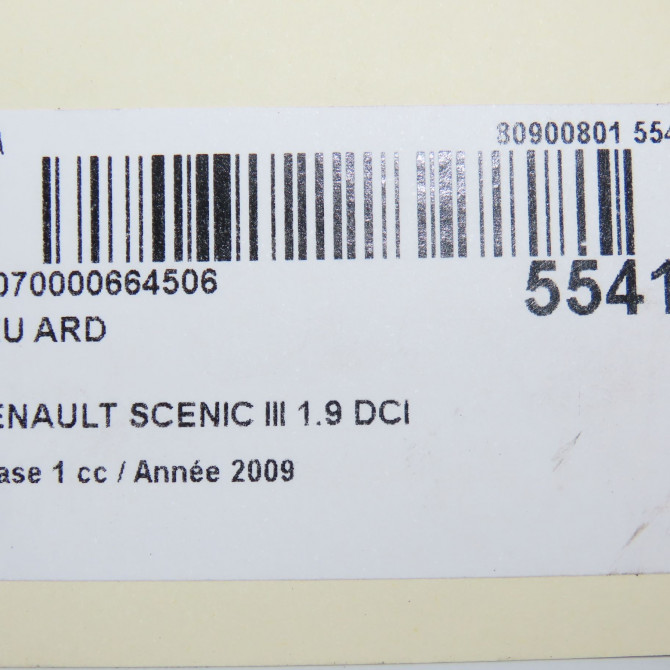 Feu arrière droit occasion RENAULT SCENIC III Phase 1 04-2009->11-2011 1.9 DCI 130ch 265500014R 5