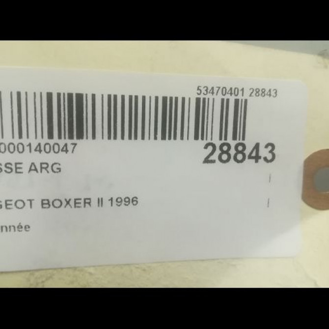 Crosse arg occasion PEUGEOT BOXER II 7411A2 2