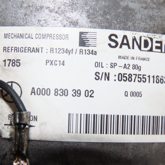 Compresseur air conditionne occasion MERCEDES SPRINTER II 8303902 6