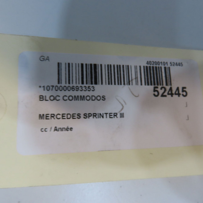 Bloc commodos occasion MERCEDES 5