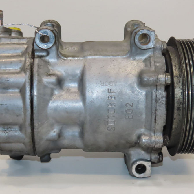 Compresseur air conditionne occasion PEUGEOT 307 Phase 2 SW 06-2005->07-2008 1.6HDi 16v FAP 110ch 9825868180 3