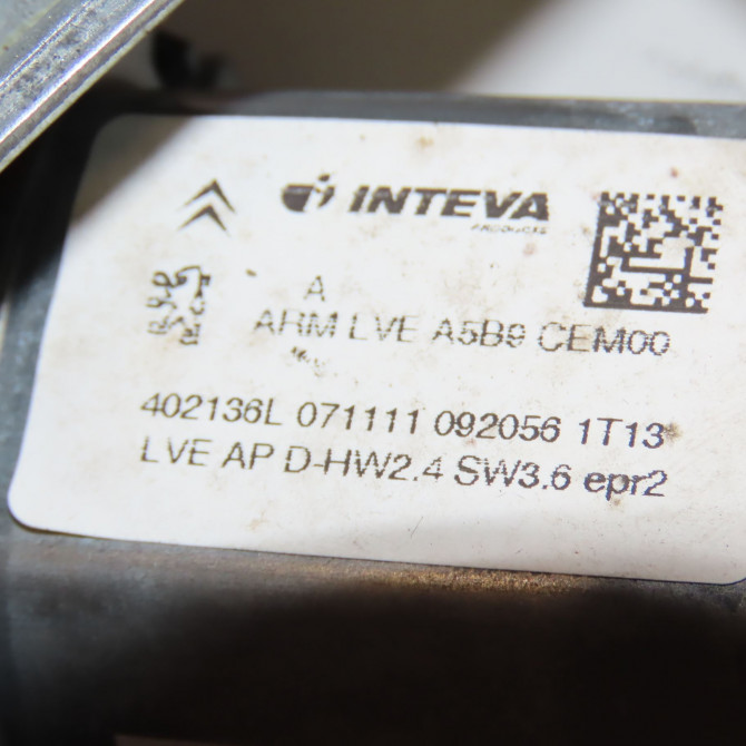 Mecanisme+moteur leve-glace ard occasion CITROEN C3 PICASSO Phase 1 02-2009->08-2012 1.6 HDi 16v 110ch 9802602180 4