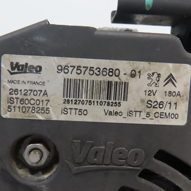 Alternateur occasion PEUGEOT 3008 I Phase 1 04-2009->12-2013 5705PA 3