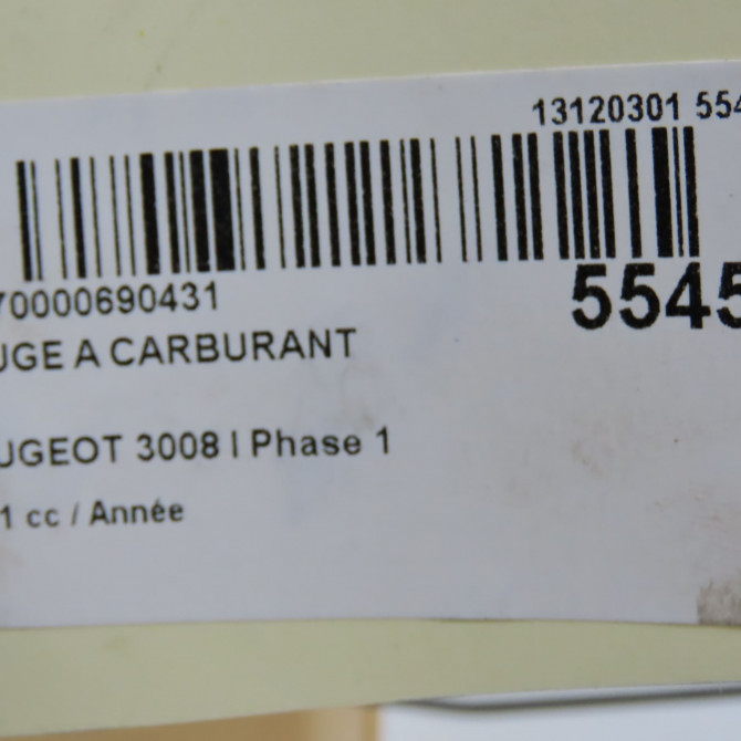 Jauge a carburant occasion PEUGEOT 3008 I Phase 1 04-2009->12-2013 1525LA 7