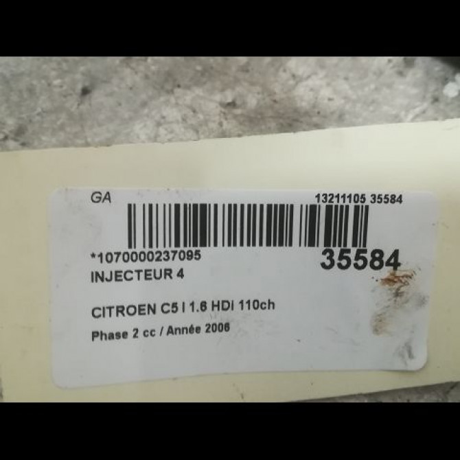 occasion CITROEN C5 I Phase 2 09-2004->06-2008 1.6 HDi 110ch 3