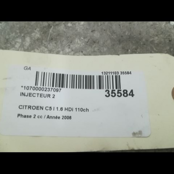 occasion CITROEN C5 I Phase 2 09-2004->06-2008 1.6 HDi 110ch 3