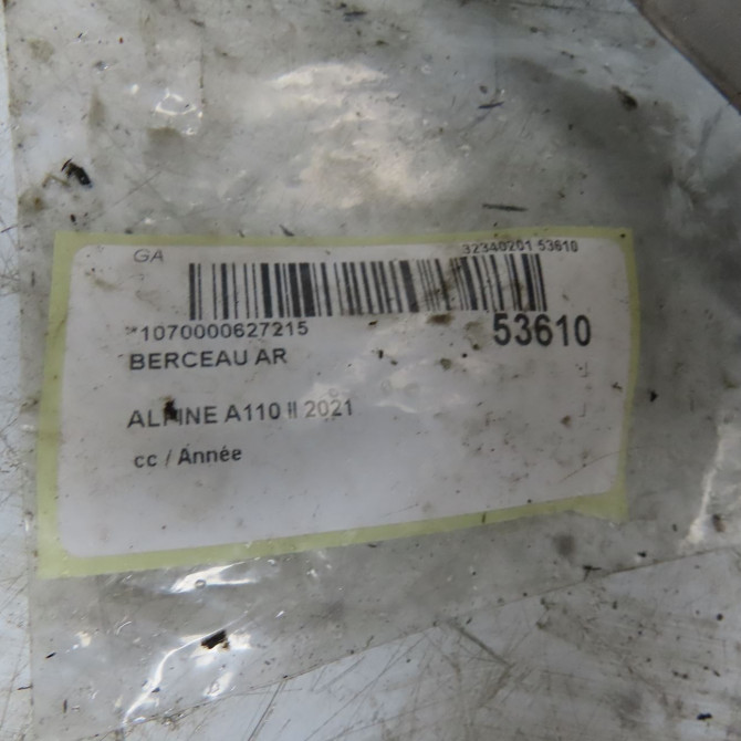 Berceau ar occasion ALPINE A110 II 7