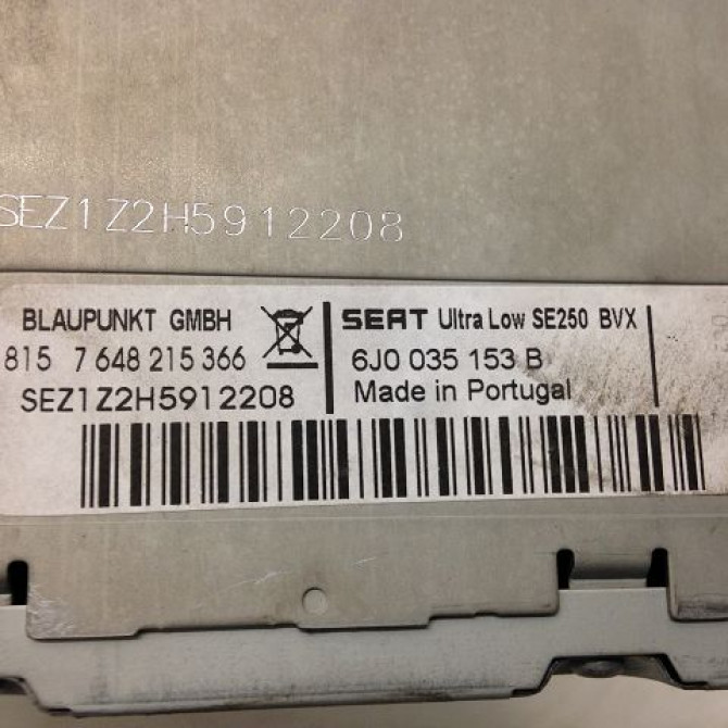 Autoradio occasion SEAT IBIZA IV Phase 1 05-2008->01-2012 1.4 TDI 80ch 4