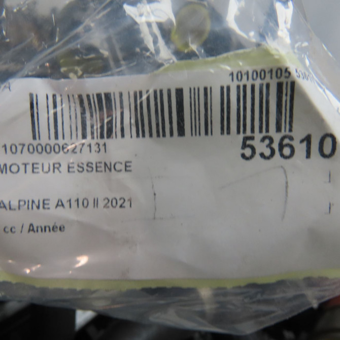 Moteur essence occasion ALPINE A110 II 7