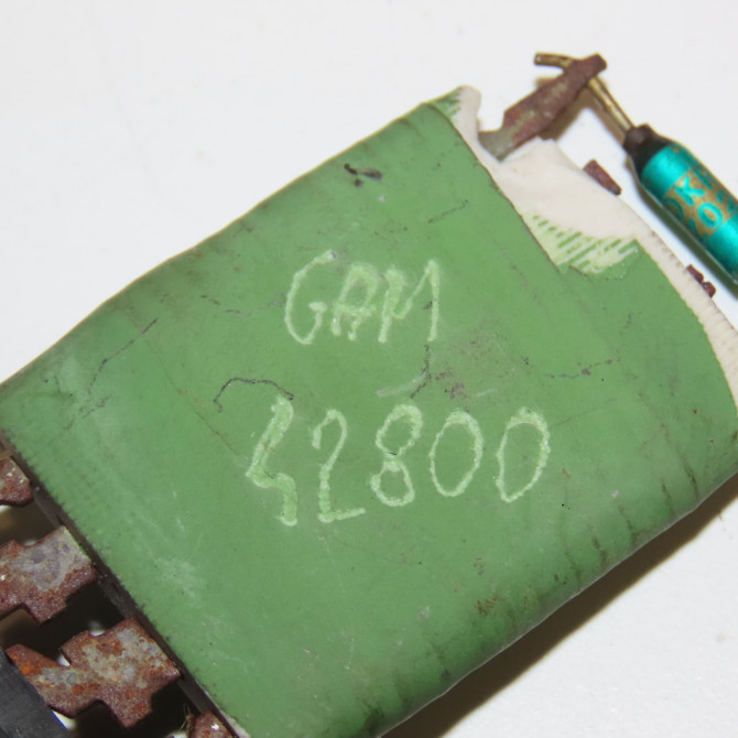 Resistance de chauffage occasion CITROEN BERLINGO II Phase 1 05-2008->01-2012 1.6 HDI 16v 90ch 643619 3