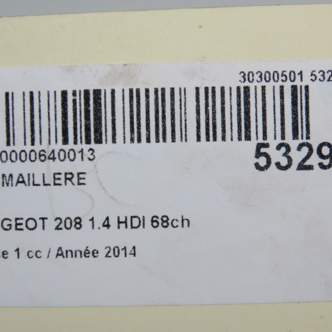 Cremaillere occasion PEUGEOT 208 208 Phase 1 2012-03-01->2015-09-30 1.4 HDI 68ch 1627688880 8