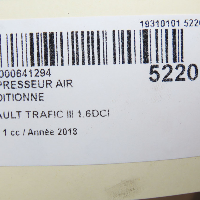 Compresseur air conditionne occasion  926000373R 8