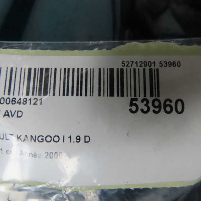 Porte avant droite occasion RENAULT KANGOO I Phase 1 09-1997->06-2003 1.9 D 65ch 7751471746 4