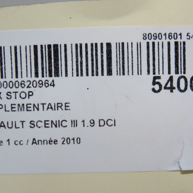 Feux stop supplementaire occasion RENAULT SCENIC III Phase 1 04-2009->11-2011 1.9 DCI 130ch 265900024R 5