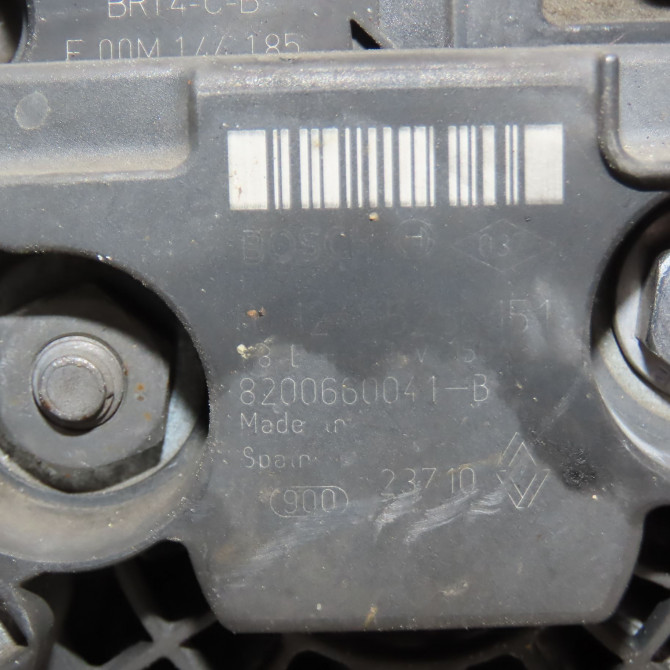 Alternateur occasion RENAULT SCENIC III Phase 1 04-2009->11-2011 1.9 DCI 130ch 8200849752 7