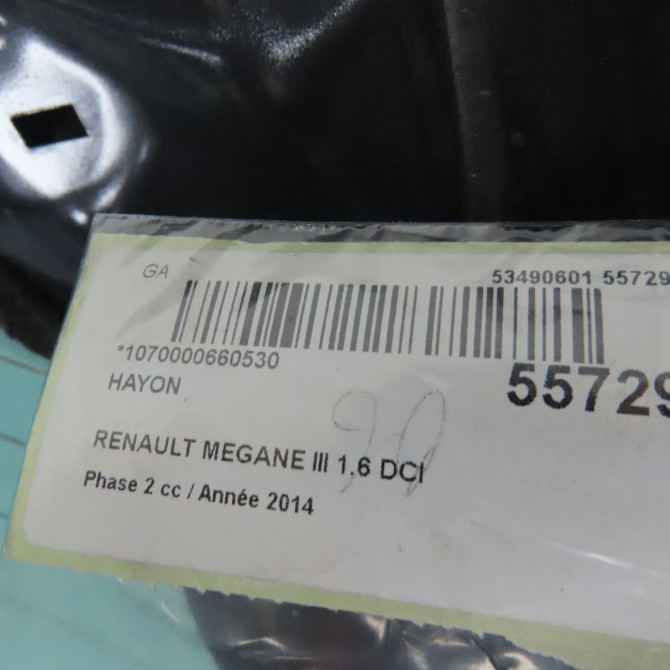 Hayon occasion RENAULT MEGANE III Phase 2 01-2012->06-2014 1.6 DCI 130ch 901002517R 4