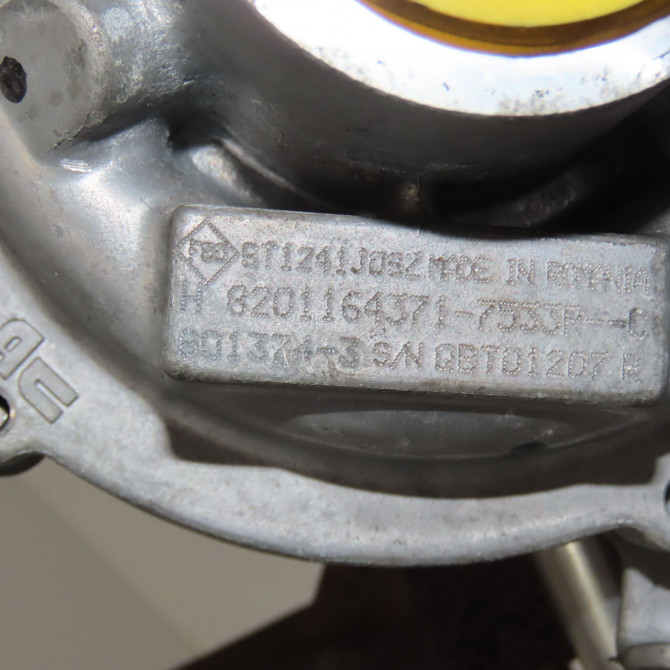 Turbo occasion RENAULT CLIO IV Phase 1 07-2012->... 1.5 DCI 90ch 144116213R 6