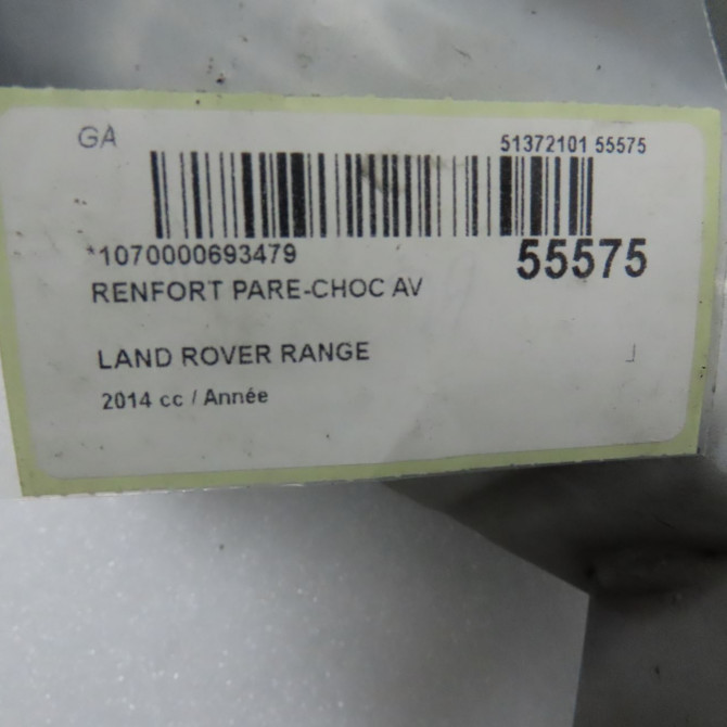 Renfort pare-choc avant occasion LAND ROVER RANGE ROVER EVOQUE phase 1 06-2011->... LR055992 4