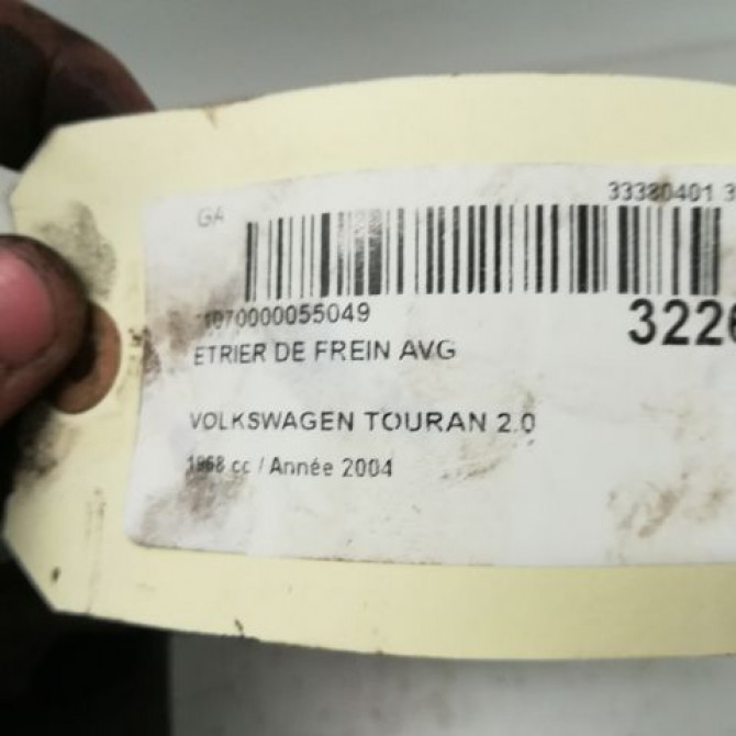 Etrier de frein avant gauche occasion VOLKSWAGEN TOURAN I Phase 1 03-2003->12-2006 1K0615123E 4