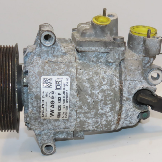 Compresseur air conditionne occasion VOLKSWAGEN POLO V POLO V Phase 1 2009-09-01->2014-05-31 1.6 TDI 90 1K0820808F 2