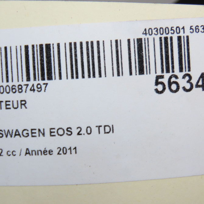 Compteur occasion VOLKSWAGEN EOS Phase 1 04-1995->04-1999 2.0 TDI 140ch 1Q0920875C 5