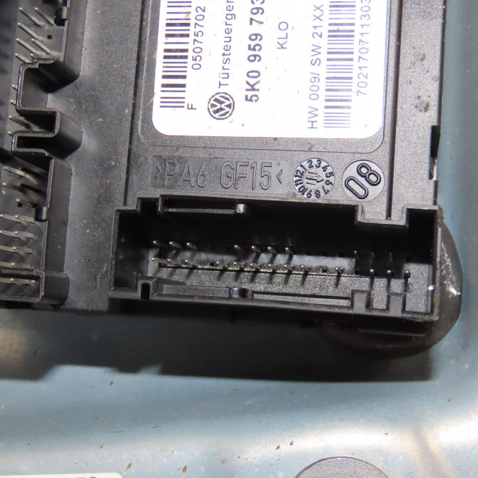 Mecanisme+moteur leve-glace avg occasion VOLKSWAGEN EOS Phase 1 04-1995->04-1999 2.0 TDI 140ch 1Q0837461G 4