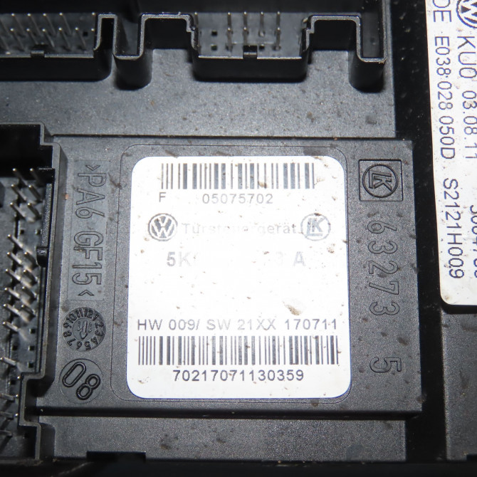 Mecanisme+moteur leve-glace avg occasion VOLKSWAGEN EOS Phase 1 04-1995->04-1999 2.0 TDI 140ch 1Q0837461G 5