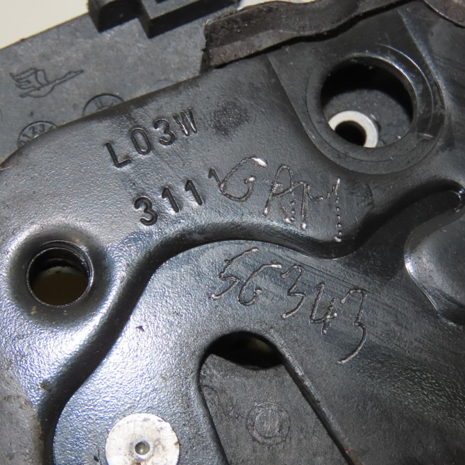 Serrure porte avg occasion VOLKSWAGEN EOS Phase 1 04-1995->04-1999 2.0 TDI 140ch 1P1837015 5