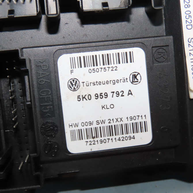 Mecanisme + moteur lève-glace avant droit occasion VOLKSWAGEN EOS Phase 1 04-1995->04-1999 2.0 TDI 140ch 1Q0837462G 5