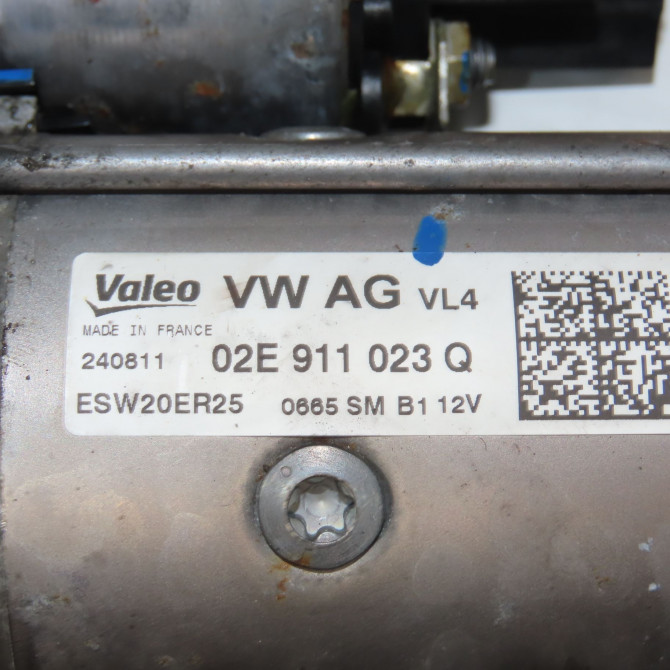 Démarreur occasion VOLKSWAGEN EOS Phase 1 04-1995->04-1999 2.0 TDI 140ch 2E911024CX 6
