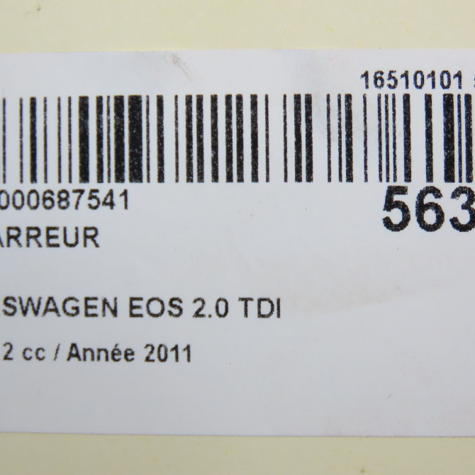 Démarreur occasion VOLKSWAGEN EOS Phase 1 04-1995->04-1999 2.0 TDI 140ch 2E911024CX 8
