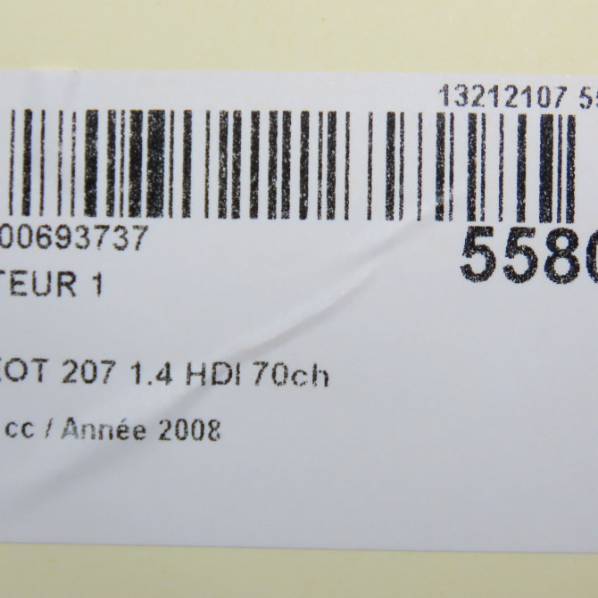 occasion PEUGEOT 207 Phase 1 04-2006->06-2013 1.4 HDI 70ch 1980K2 4