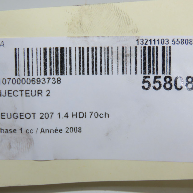 occasion PEUGEOT 207 Phase 1 04-2006->06-2013 1.4 HDI 70ch 1980K2 4