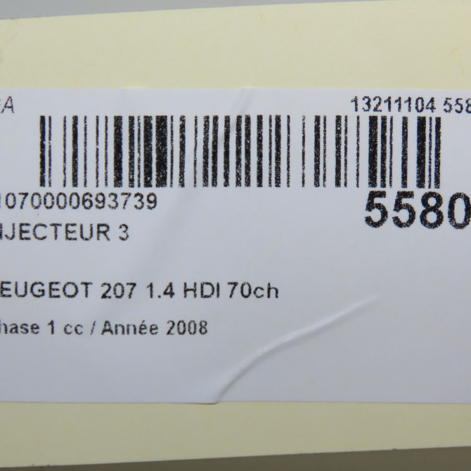 occasion PEUGEOT 207 Phase 1 04-2006->06-2013 1.4 HDI 70ch 1980K2 4