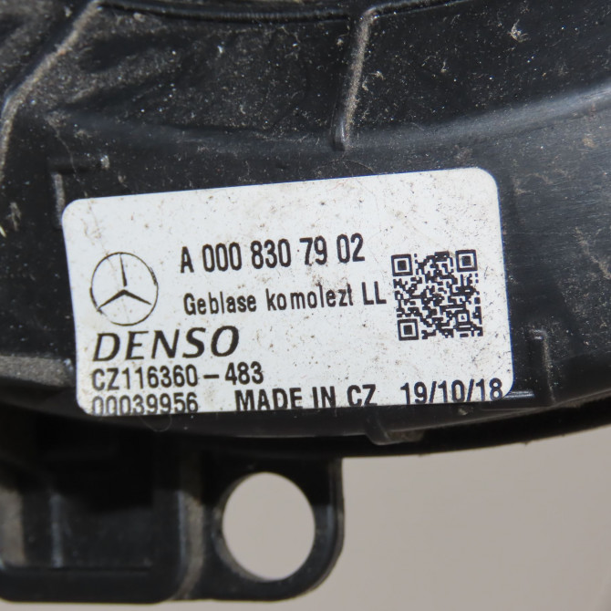 Ventilateur de chauffage occasion MERCEDES 8307902 7