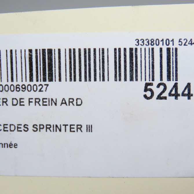 Etrier de frein arrière droit occasion MERCEDES 9074233500 6